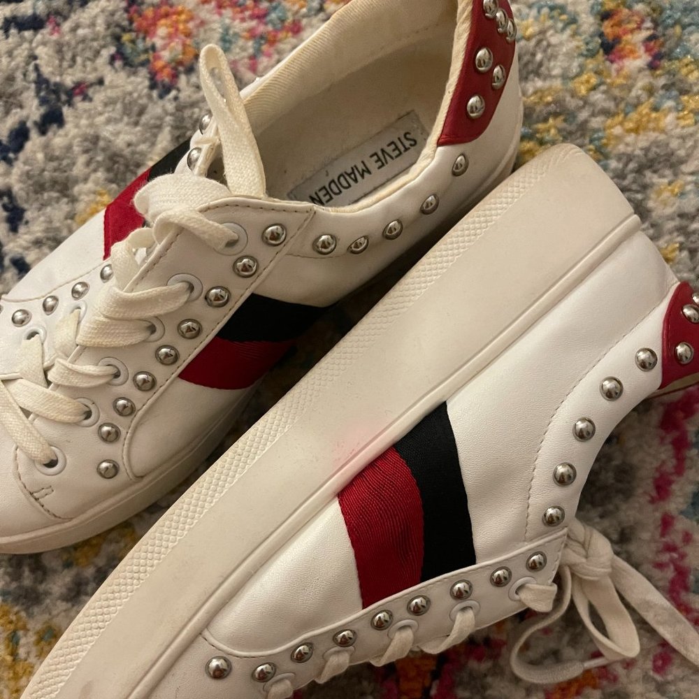 Steve Madden Sneakers Size 8 (knock off Gucci)